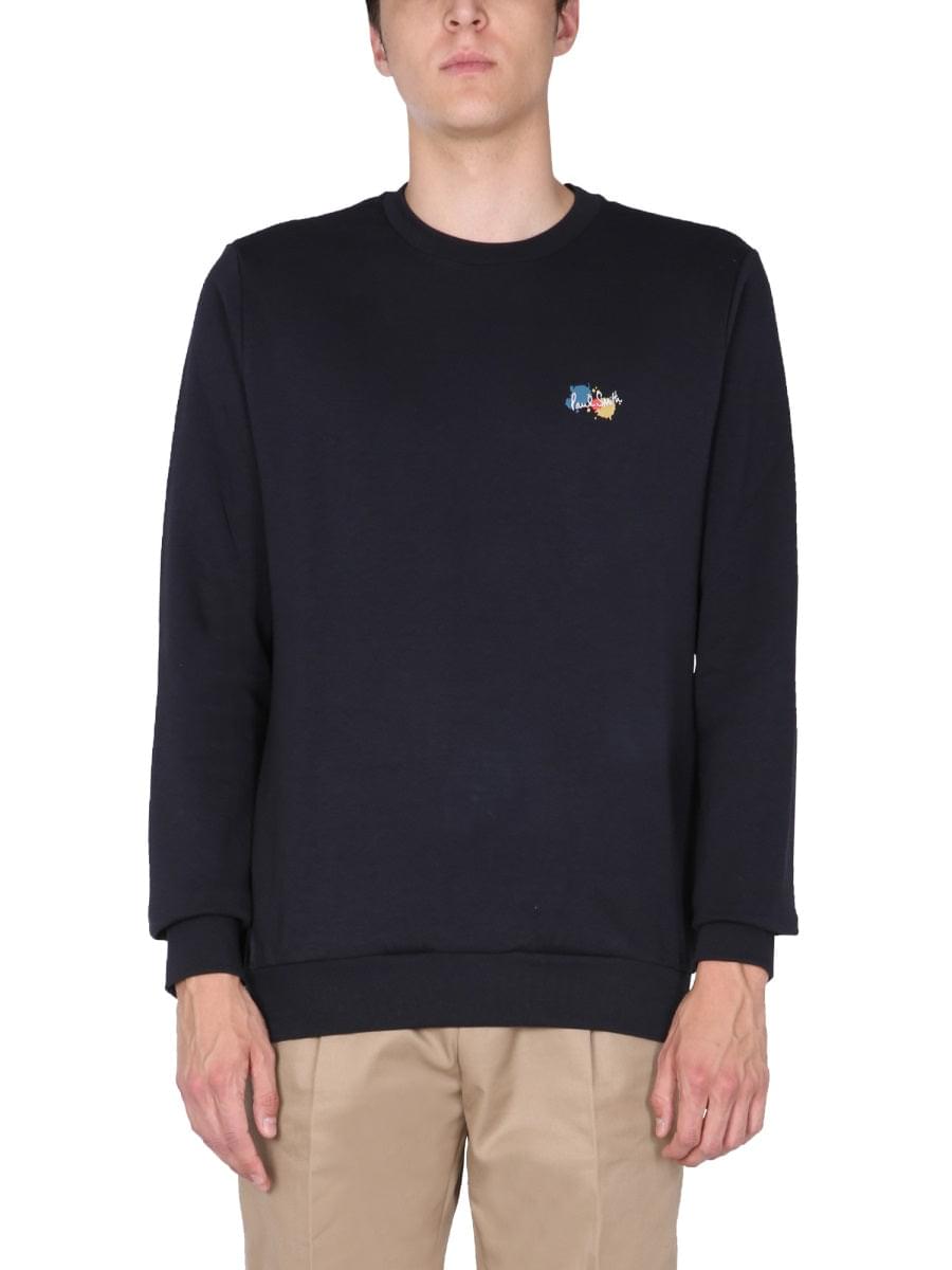 Paul Smith Men Splatter Print Sweatshirt
