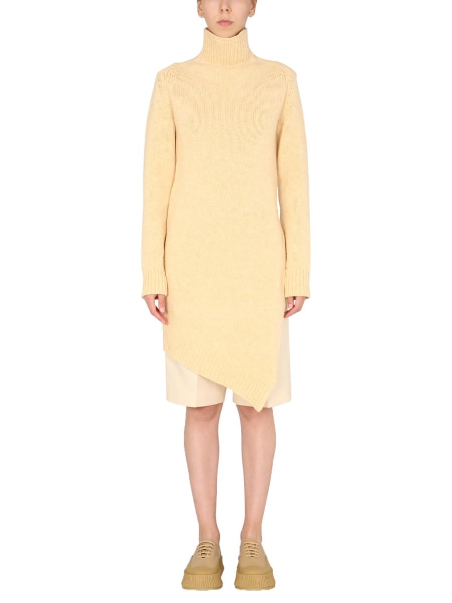 Jil Sander Women Long Asymmetric Sweater