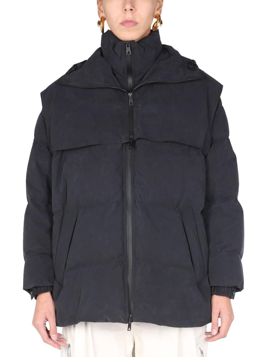 Bottega Veneta Women Hooded Down Jacket