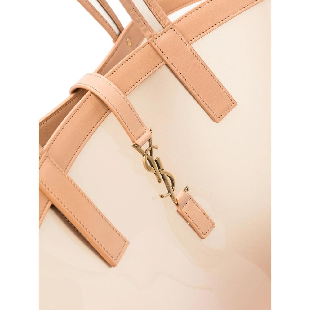 Saint Laurent Neutrals Tote Bags Women