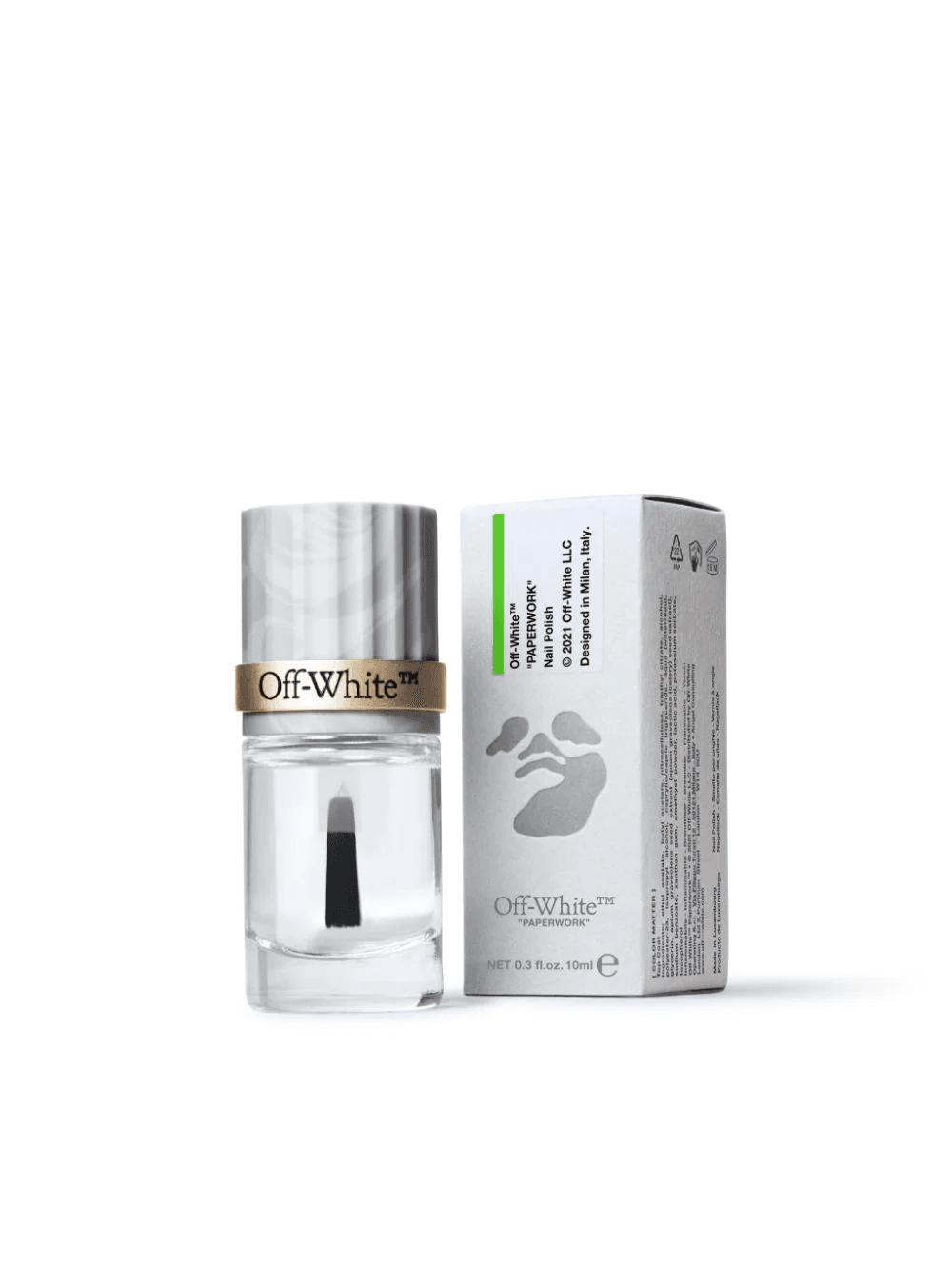Off White Unisex Color Matter Top Coat Enamel
