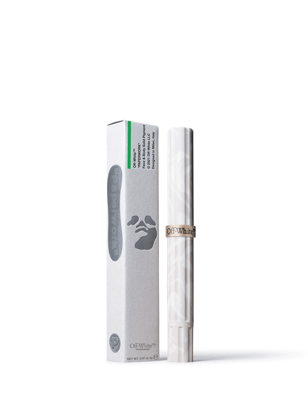 Off White Unisex Pencil Imprint Lucid