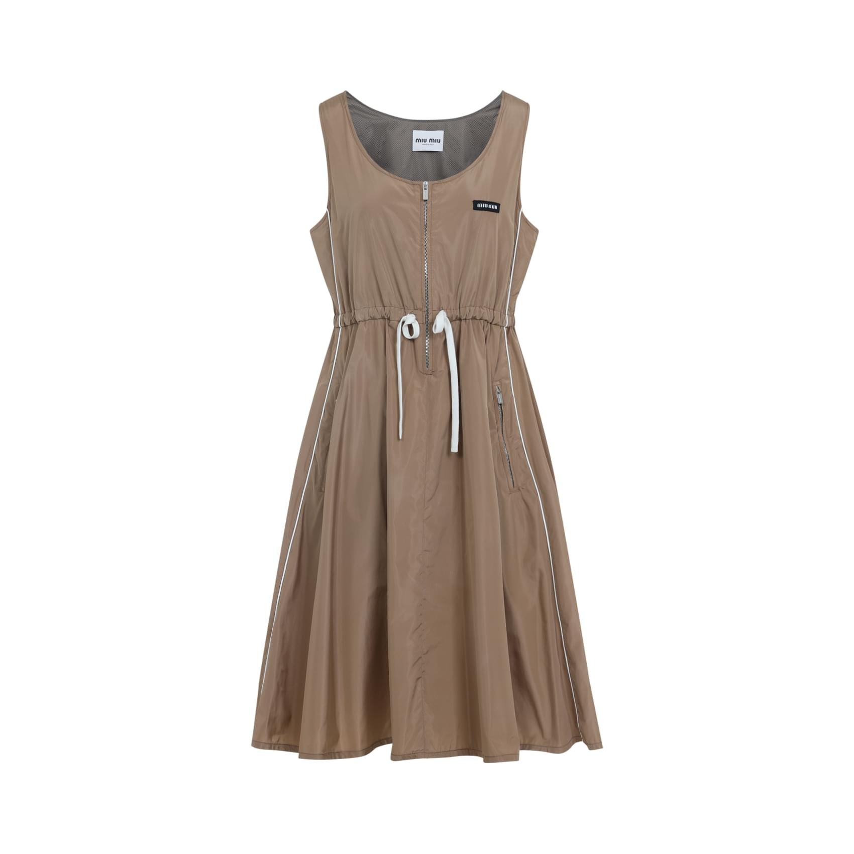 Miu Miu Mini Silk Dress Women