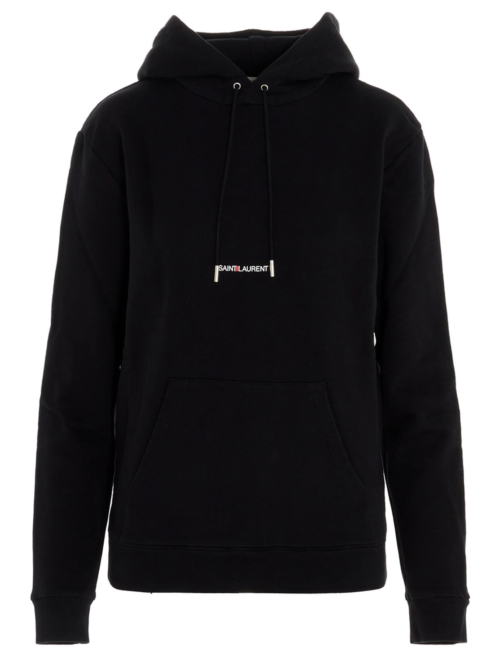 Saint Laurent Women Logo Print Hoodie