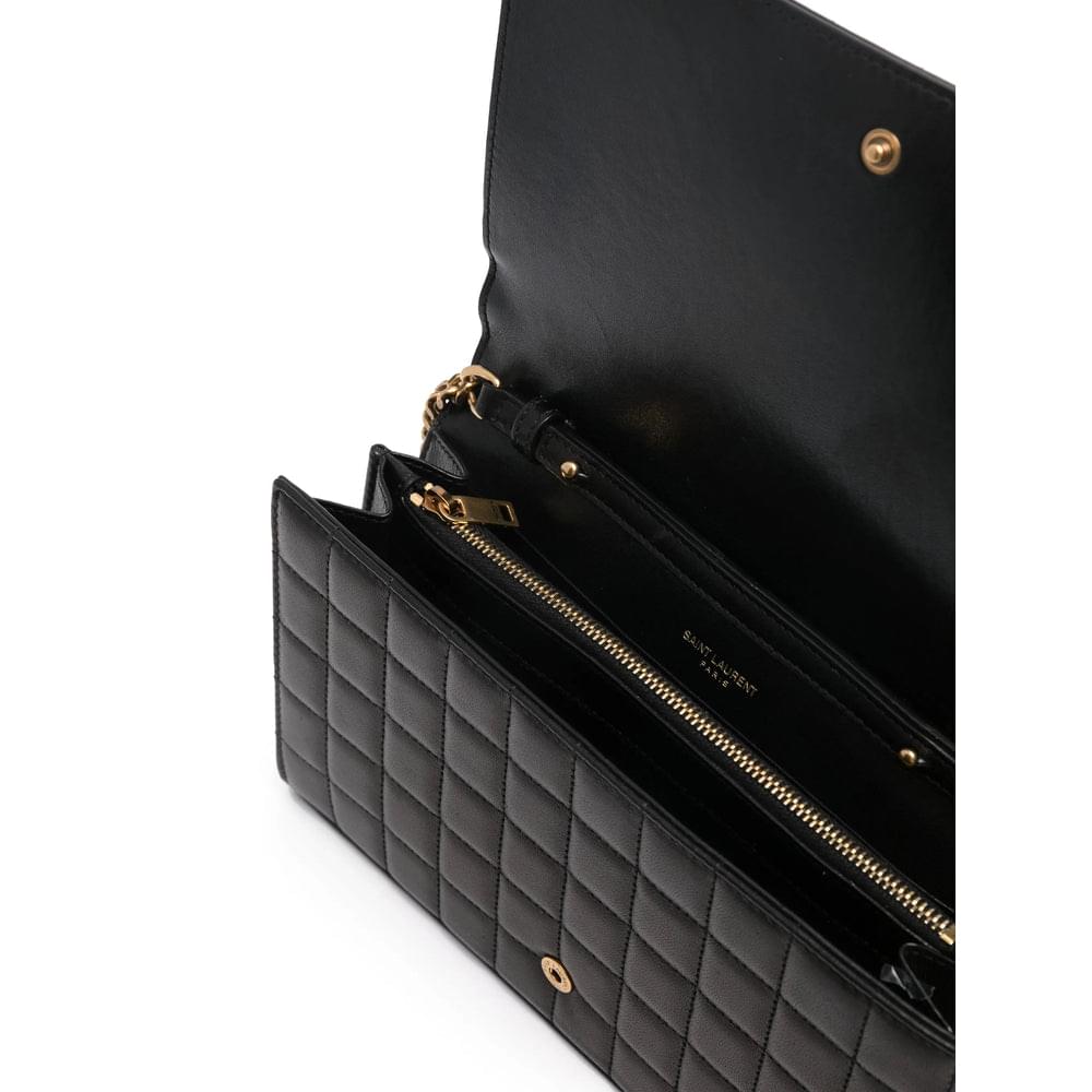 Saint Laurent Black Clutch Bags Women