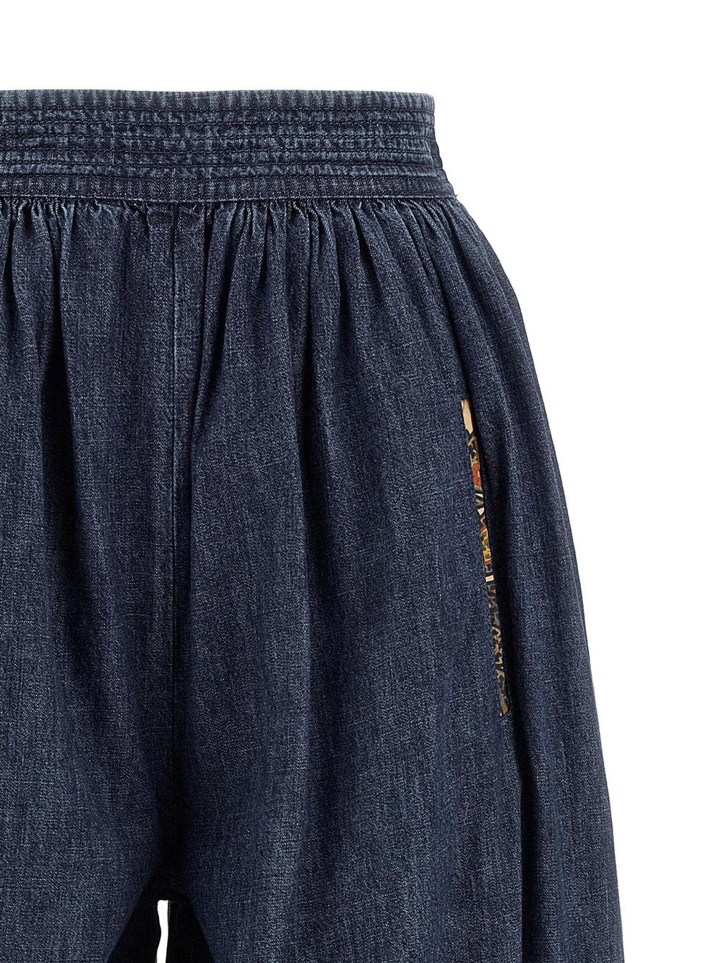 Valentino Garavani Women Valentino Garavani Denim Chambray Pants
