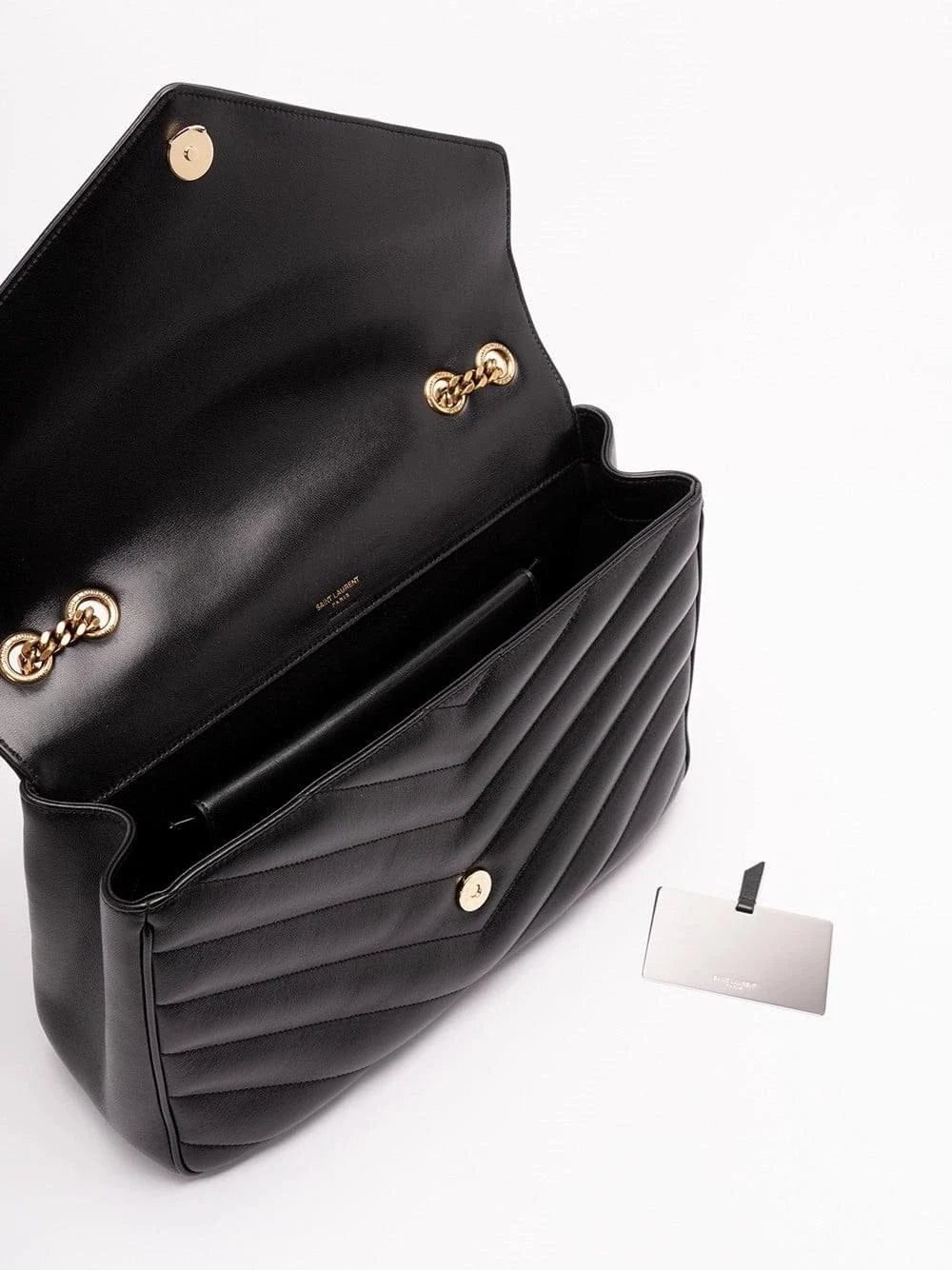 Saint Laurent Women `Loulou` Large Messenger Bag