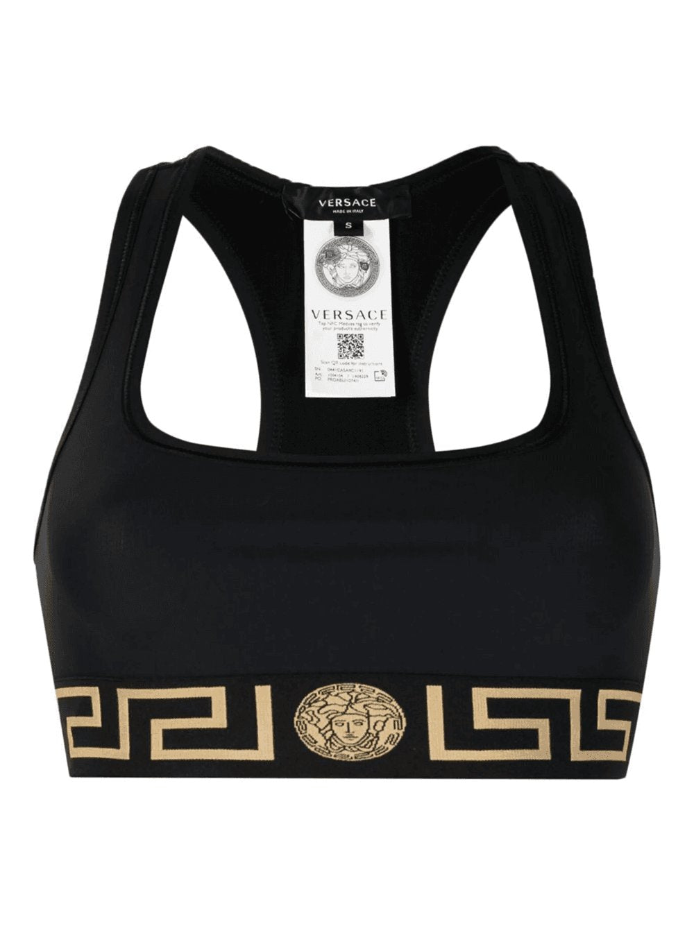 Versace Women La Greca Sports Bra