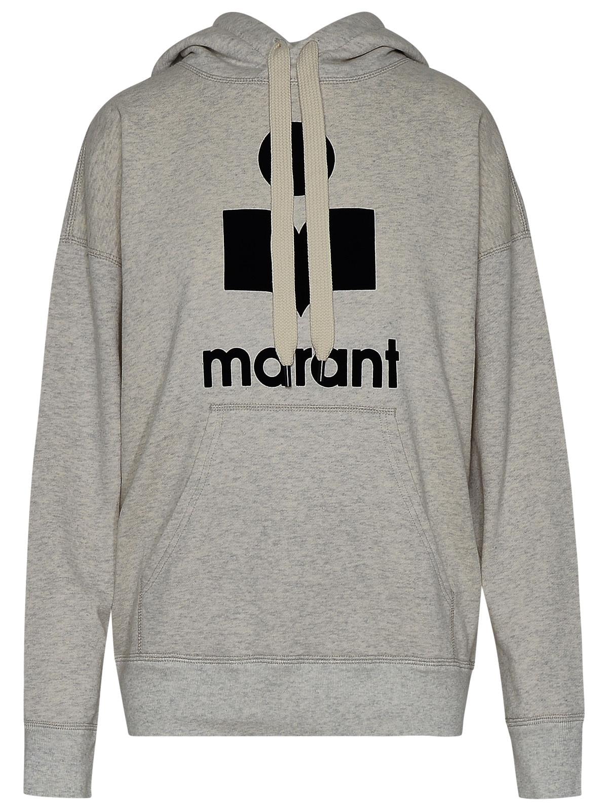 Isabel Marant Etoile Gray Cotton Blend Mansel Sweatshirt Women