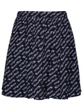 Kenzo 'Verdy By Kenzo' Blue Viscose Miniskirt Women