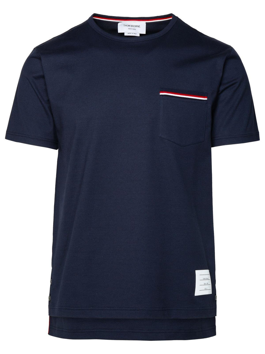 Thom Browne Navy Cotton T-Shirt Men