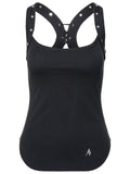 The Attico Black Cotton Top Women