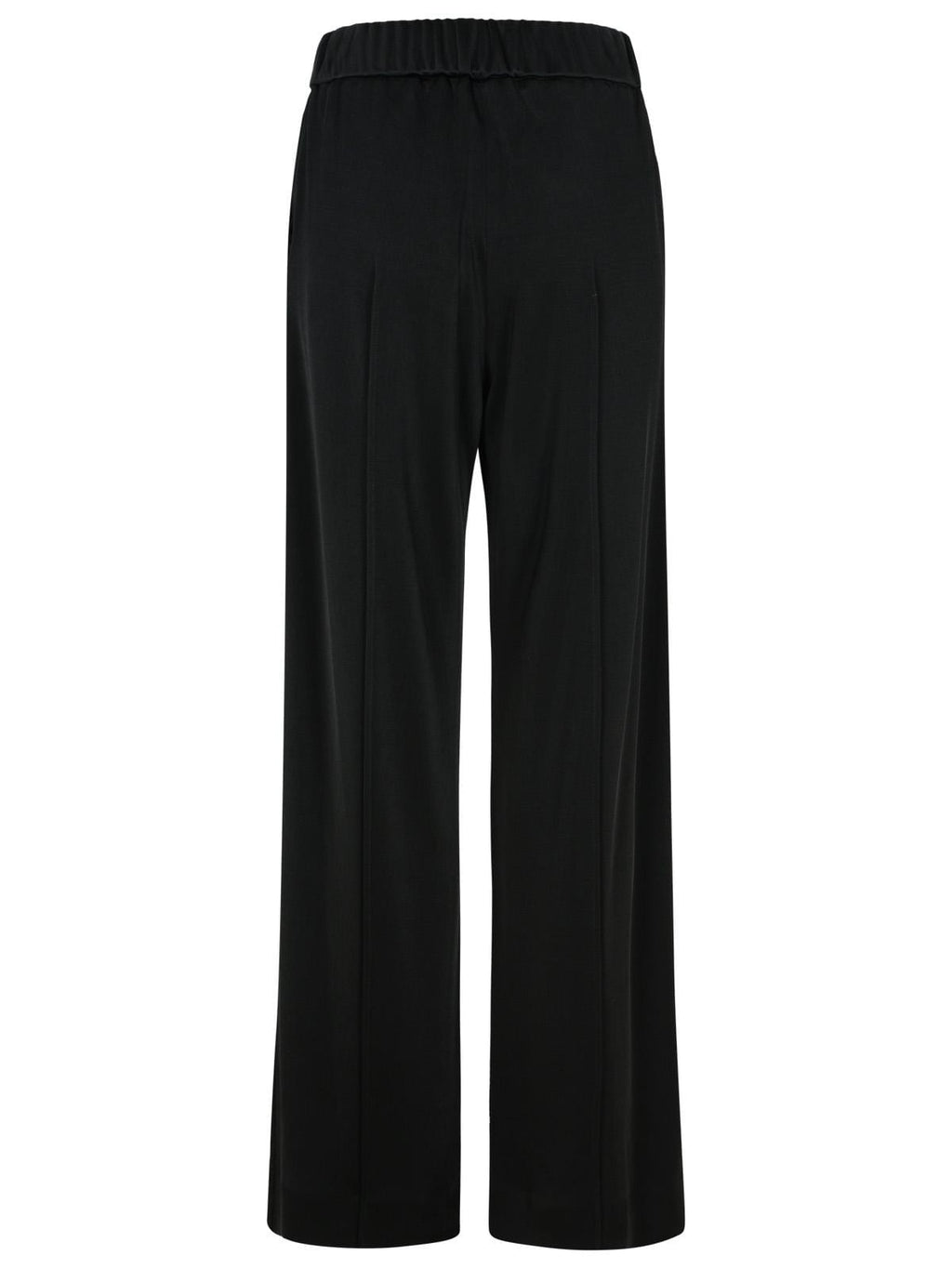 Jil Sander Black Viscose Trousers Women