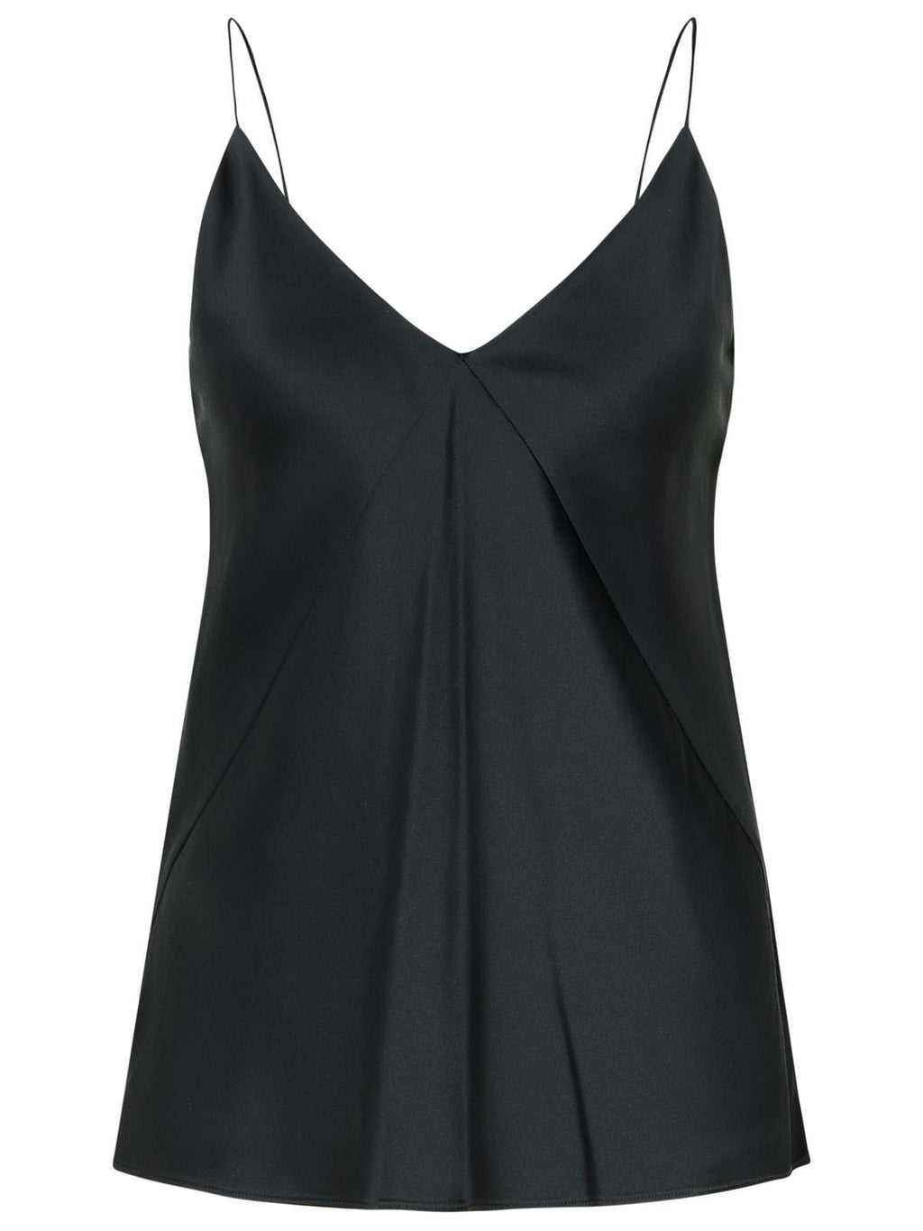 Max Mara 'Metello' Black Silk Top Women