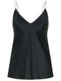 Max Mara 'Metello' Black Silk Top Women