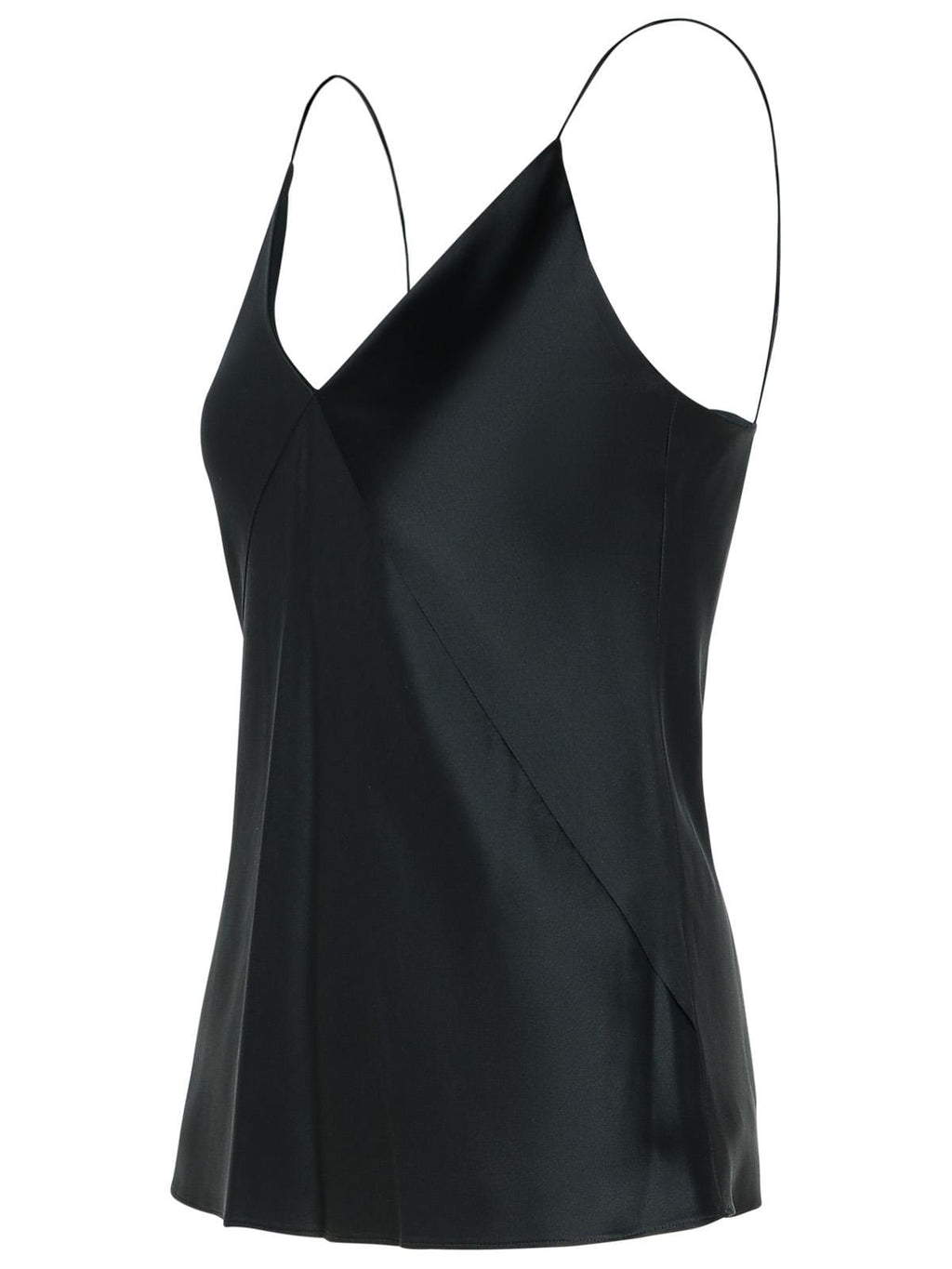 Max Mara 'Metello' Black Silk Top Women