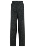 Max Mara 'Navigli' Black Viscose Blend Pants Women
