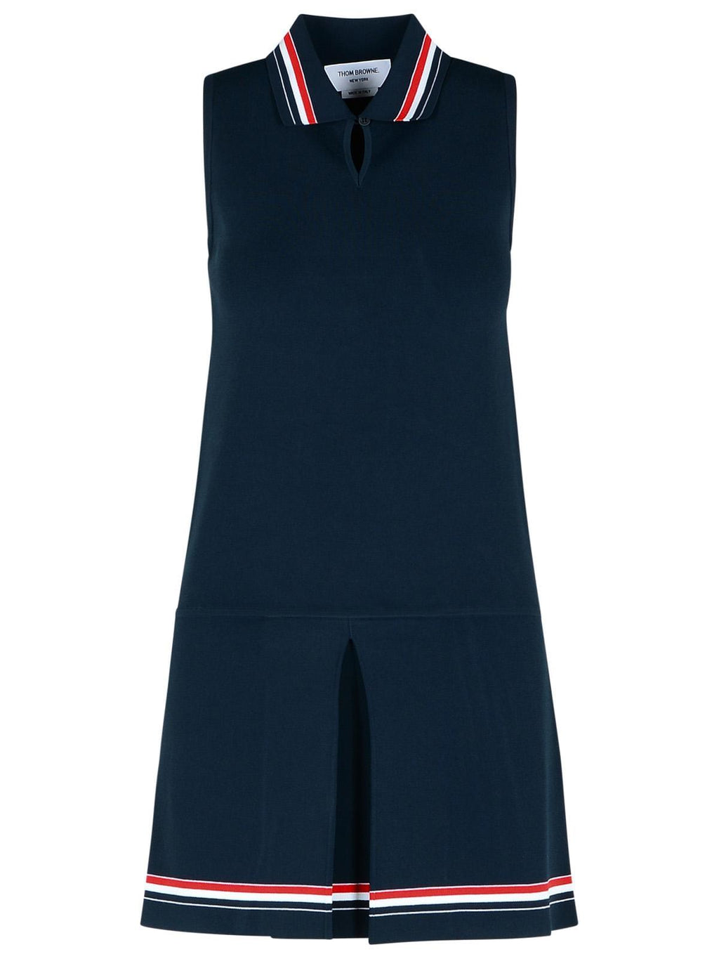 Thom Browne 'Tennis' Dress In Navy Viscose Blend Women