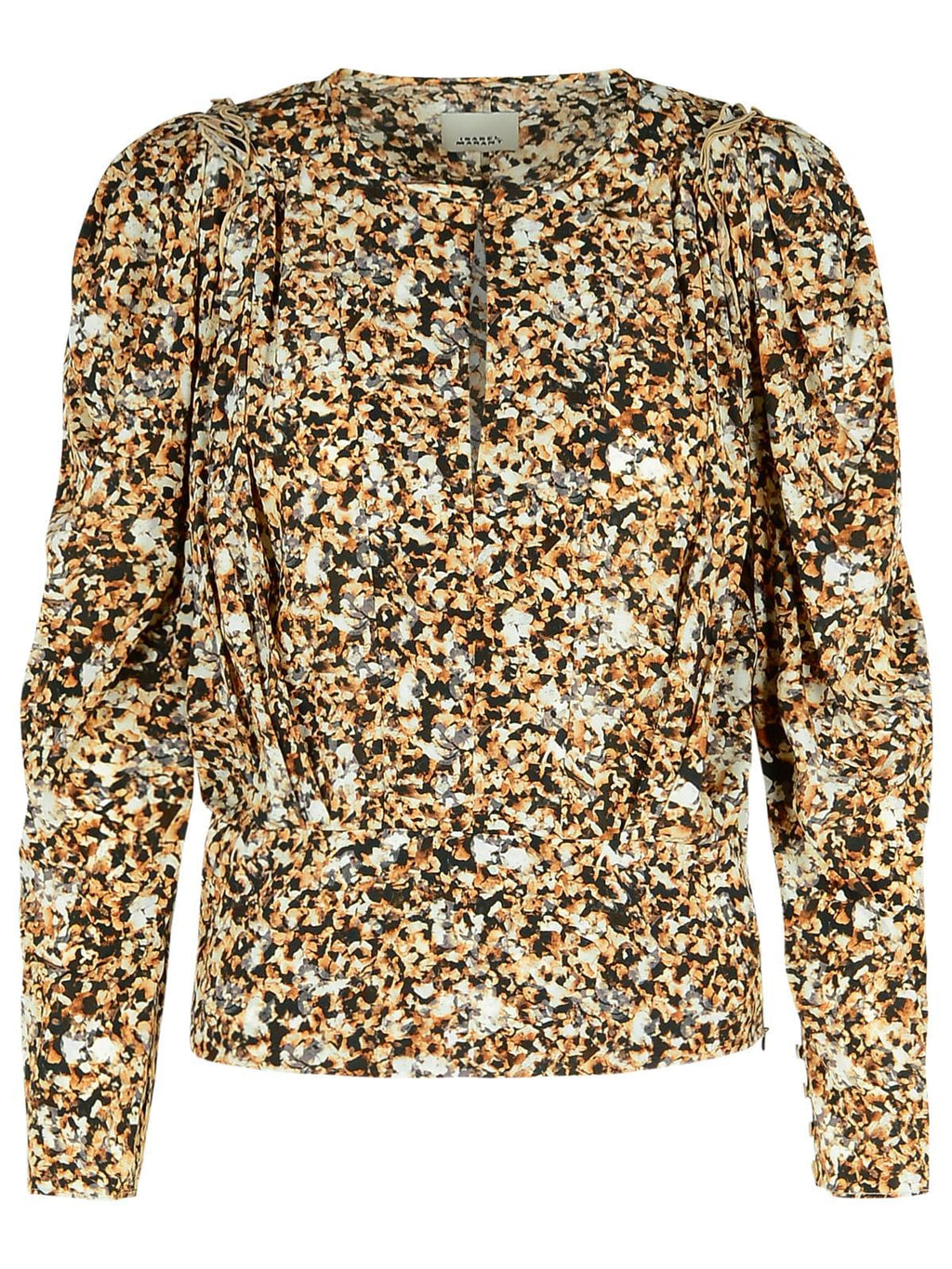 Isabel Marant 'Zagra' Beige Silk Blouse Women
