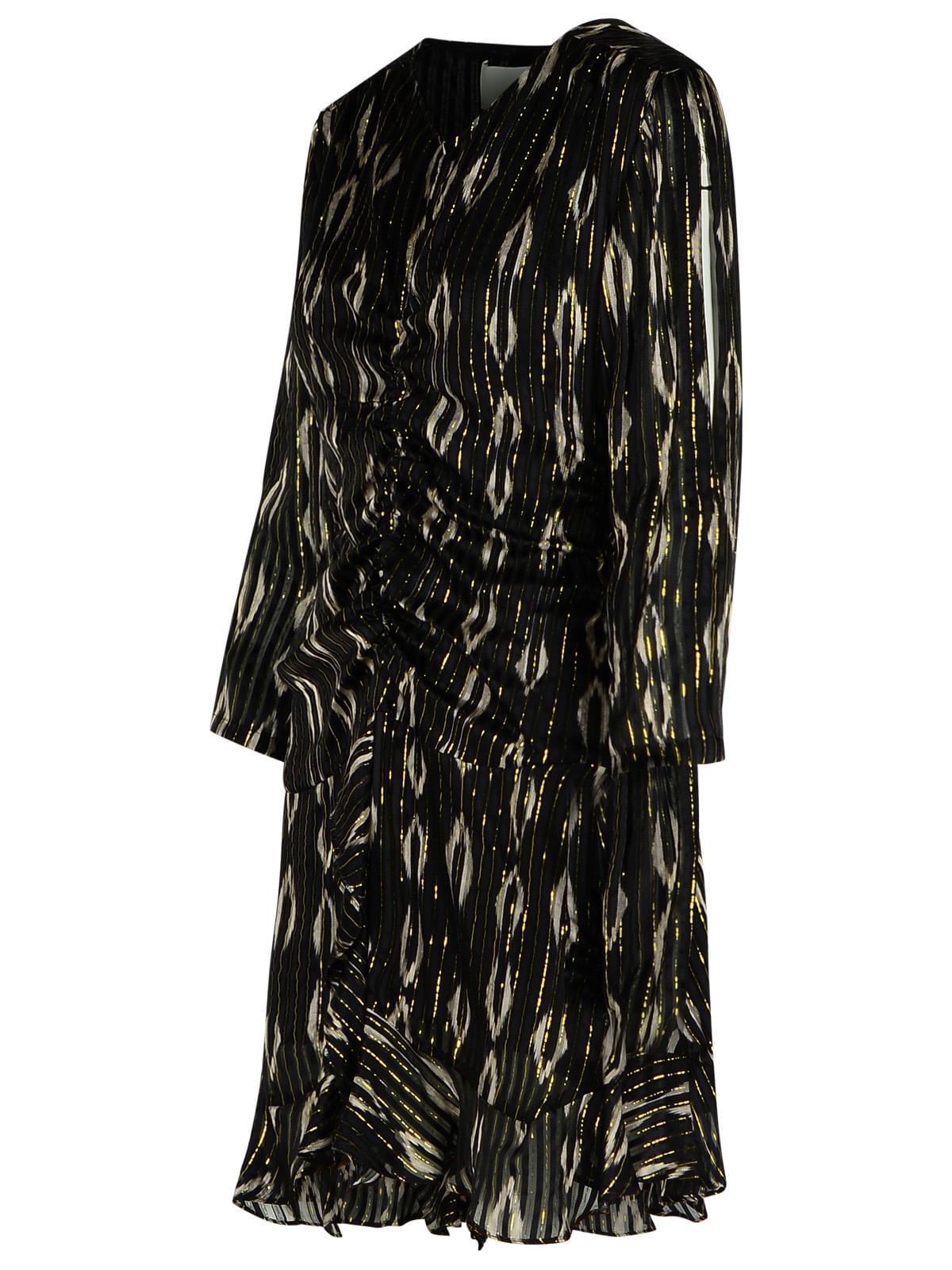 Isabel Marant 'Octavia' Black Silk Dress Women