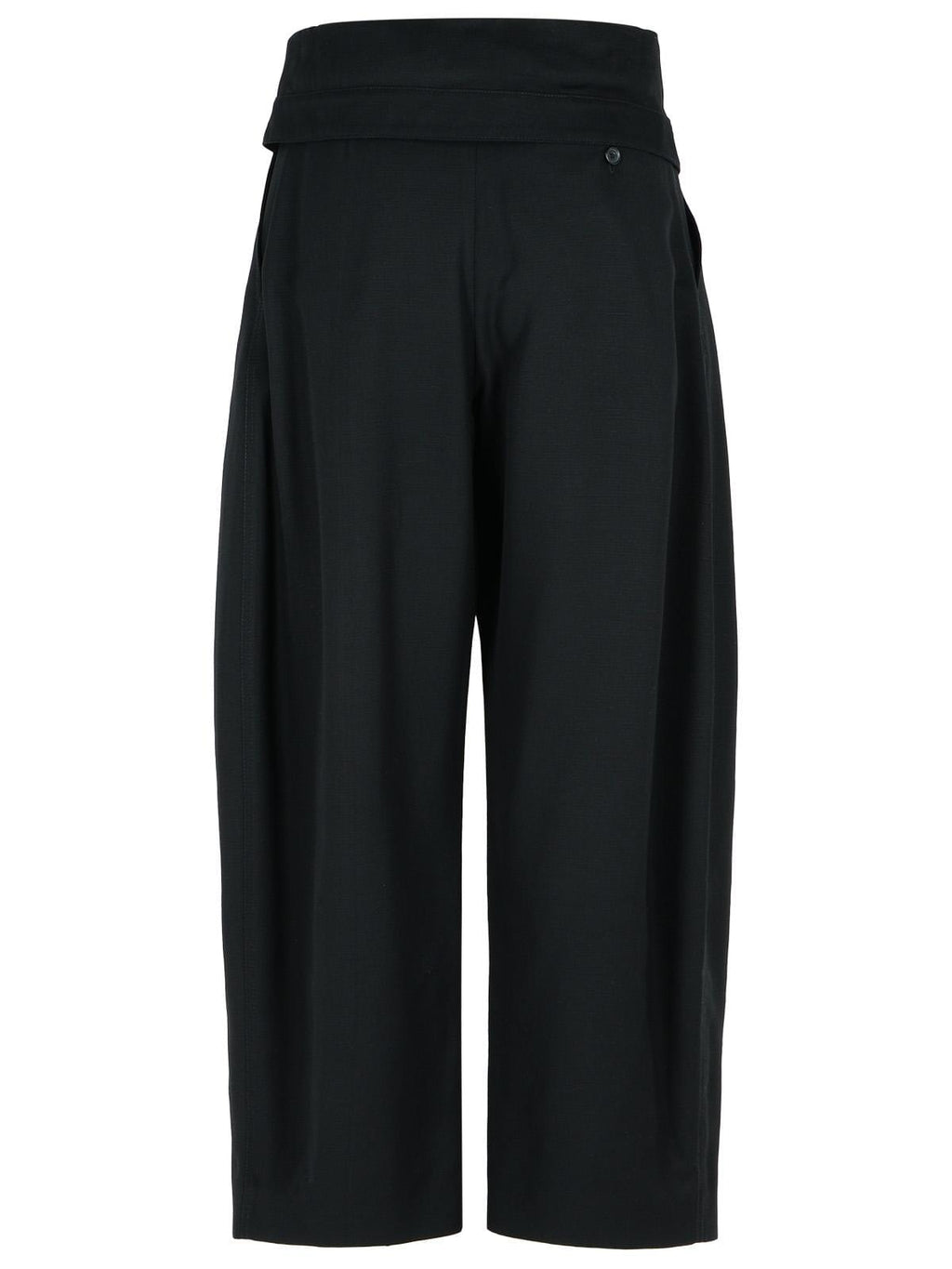 Jw Anderson Black Viscose Trousers Women