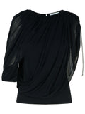 Lanvin 'Draped' Viscose Blend Top Women