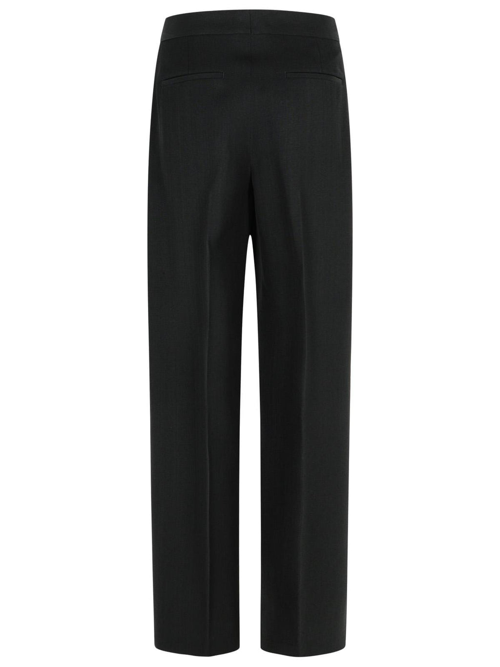 Jil Sander Black Viscose Blend Trousers Women