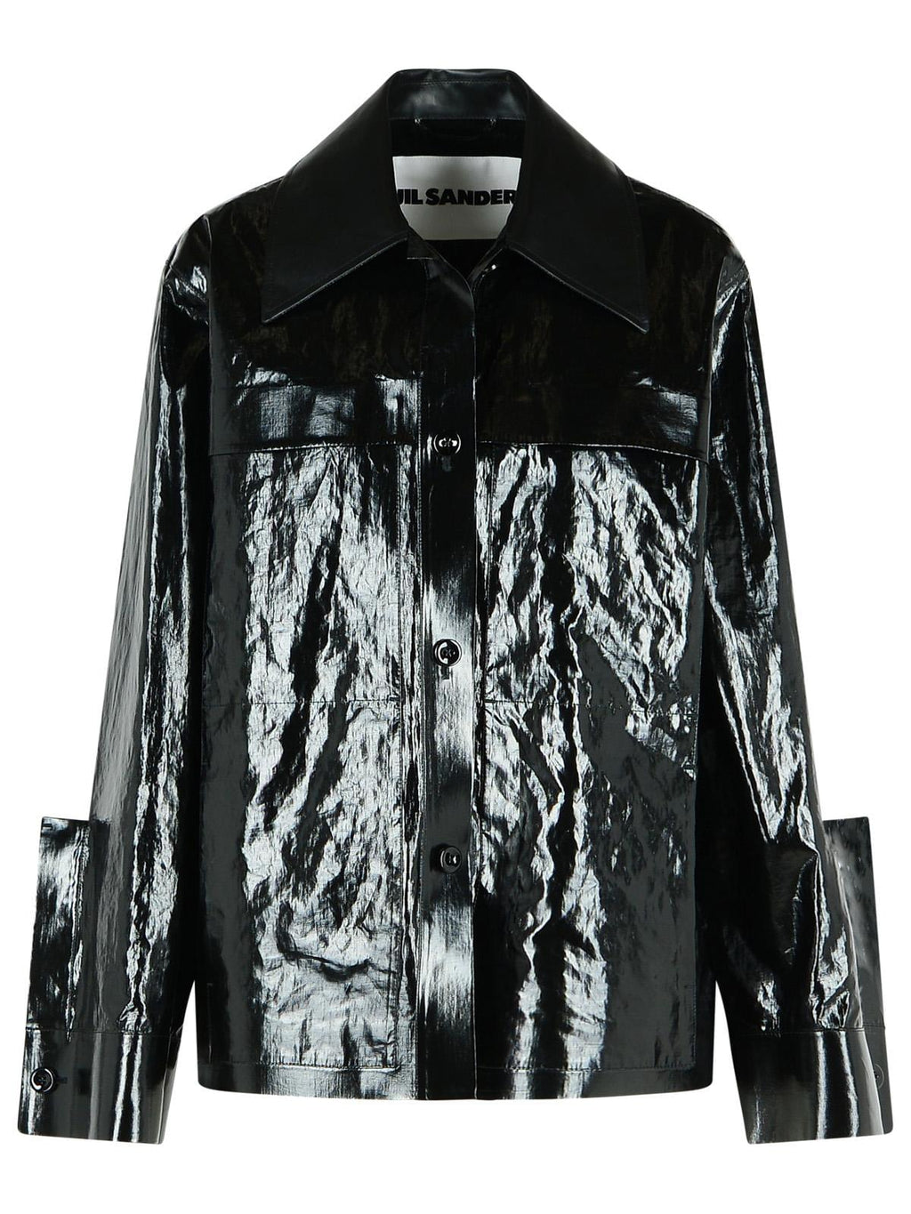 Jil Sander Black Linen Jacket Women