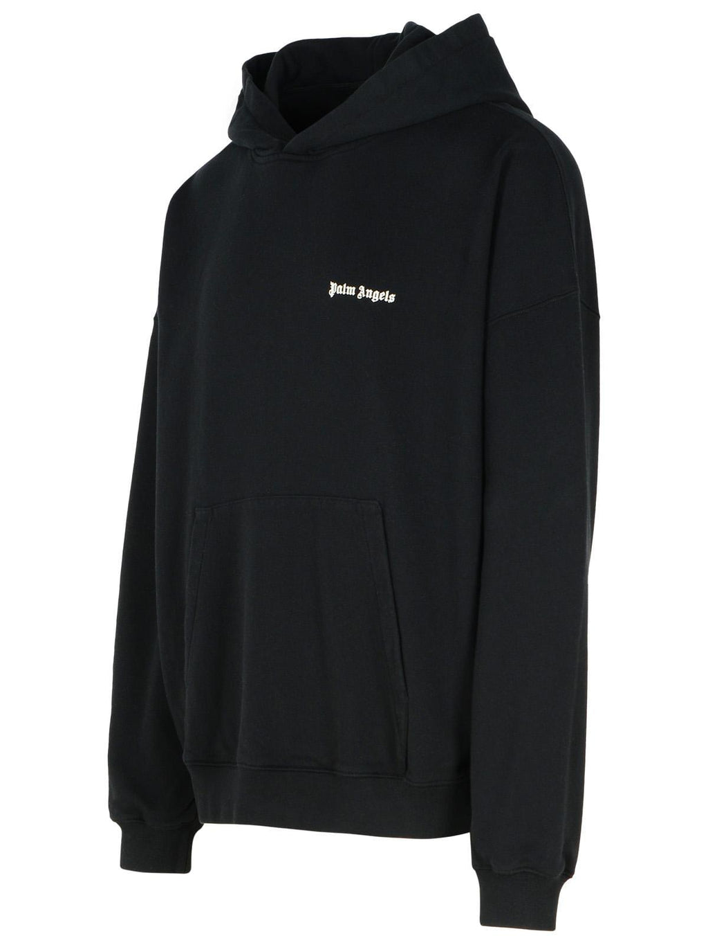 Palm Angels Black Cotton Sweatshirt Men