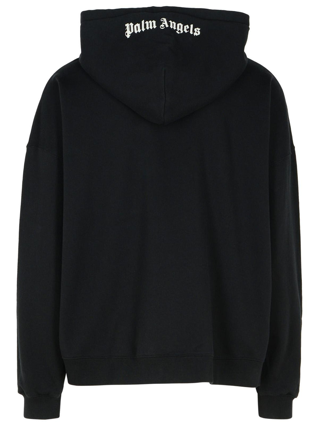 Palm Angels Black Cotton Sweatshirt Men