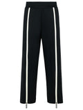 Palm Angels Track' Black Polyester Blend Pants Men