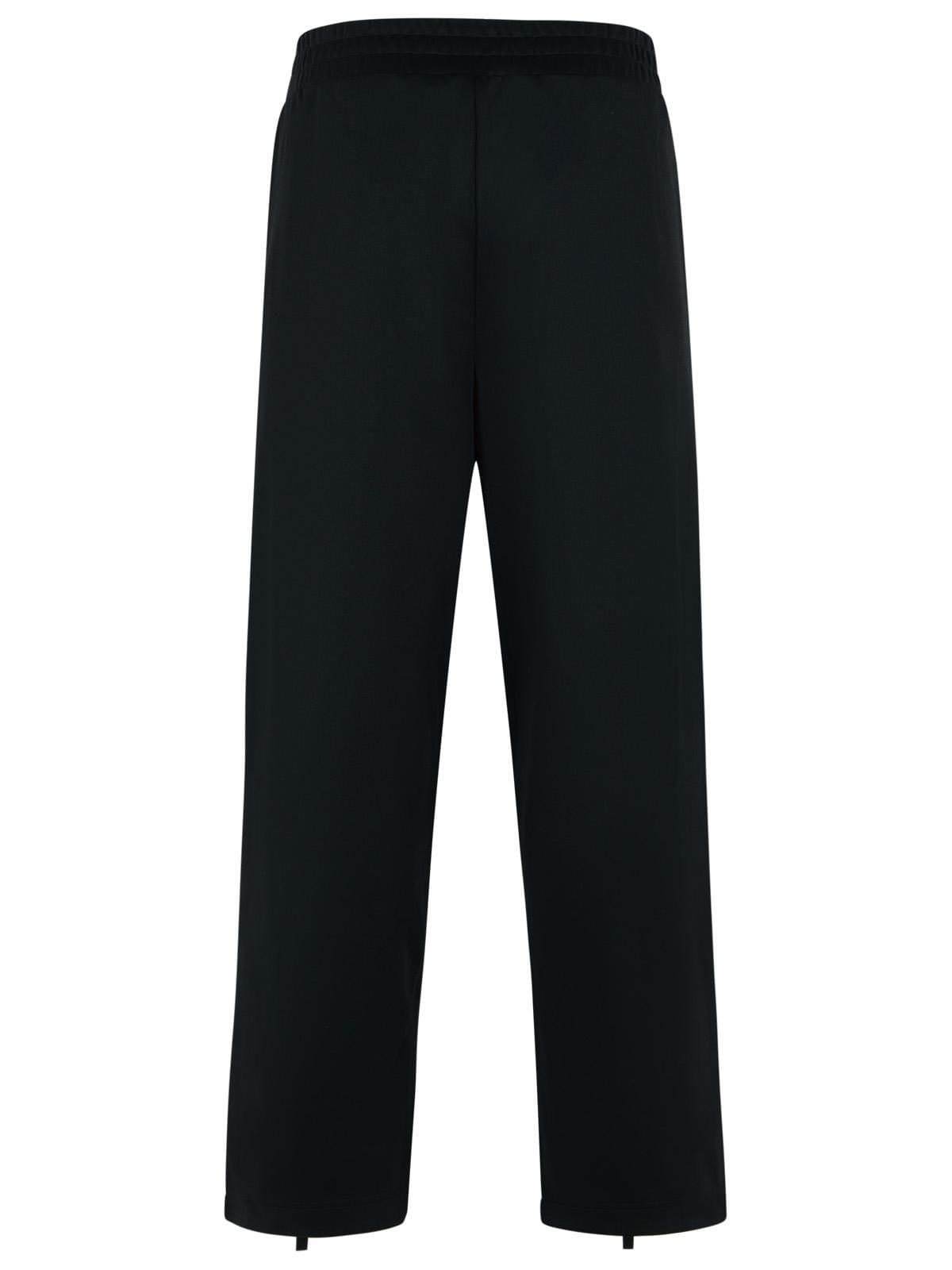 Palm Angels Track' Black Polyester Blend Pants Men