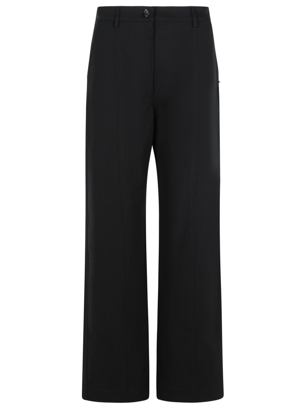 Sportmax Era' Black Cotton Pants Women