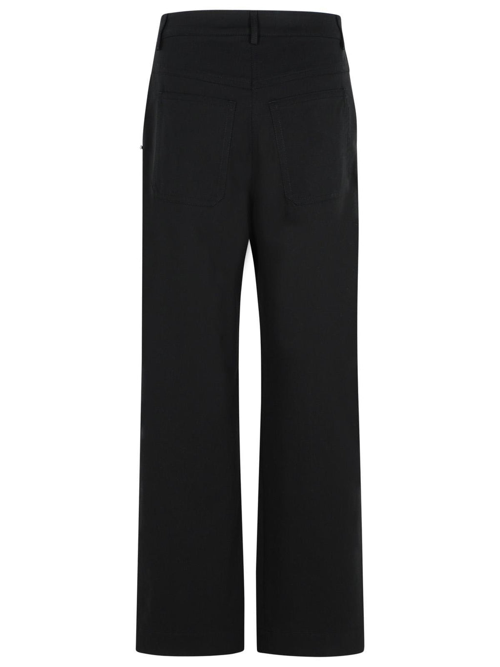 Sportmax Era' Black Cotton Pants Women