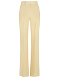 Sportmax 'Orario' Ivory Viscose Trousers Women