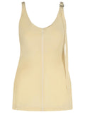 Sportmax 'Waser' Beige Viscose Tank Top Women