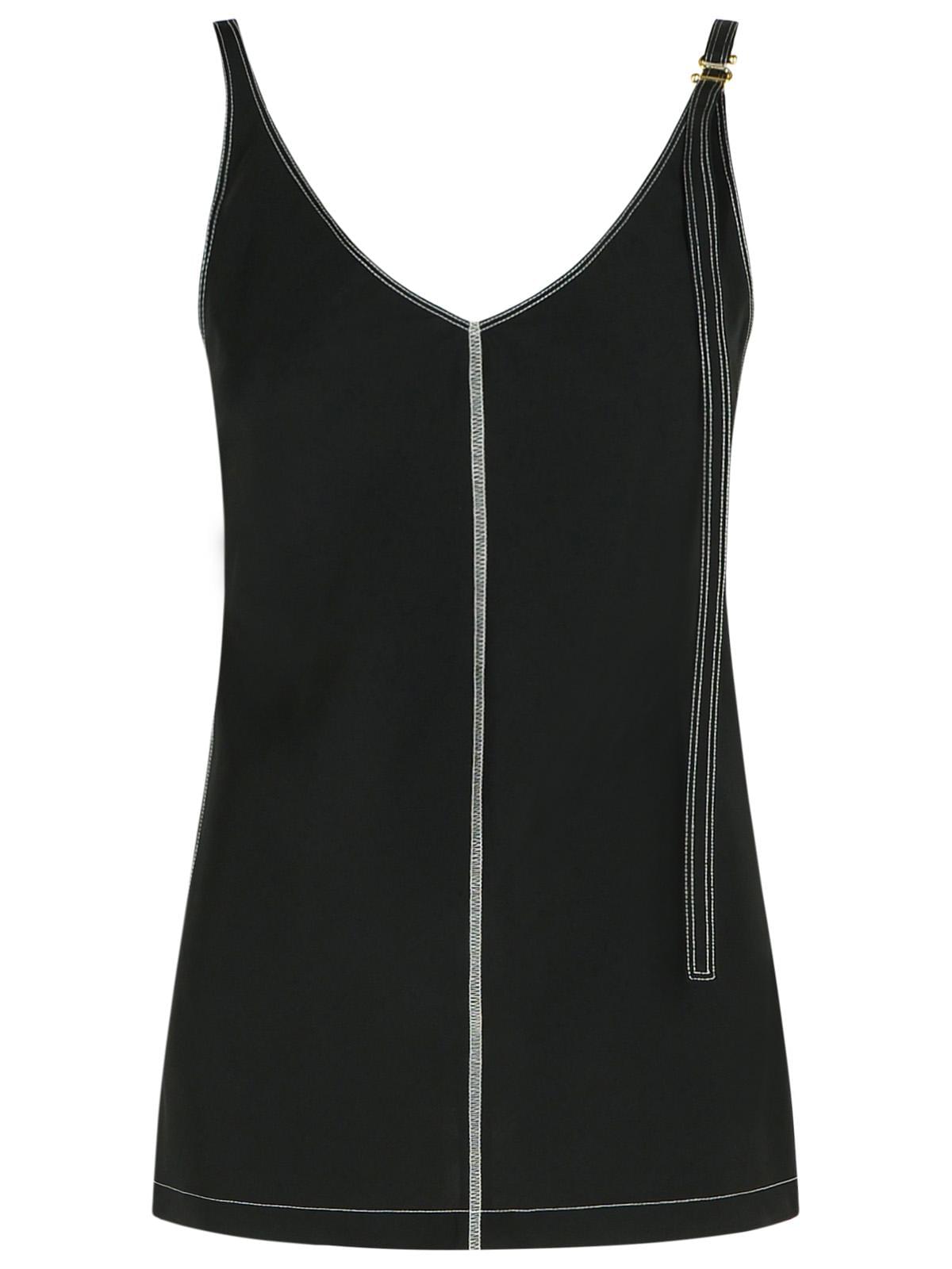 Sportmax 'Waser' Black Viscossa Tank Top Women