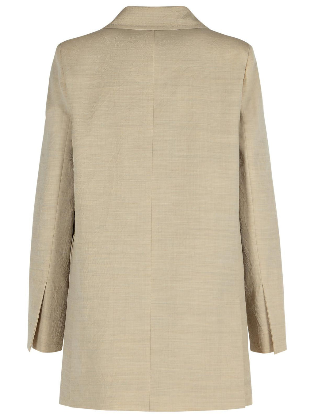 Max Mara 'Acacia' Beige Virgin Wool Jacket Women