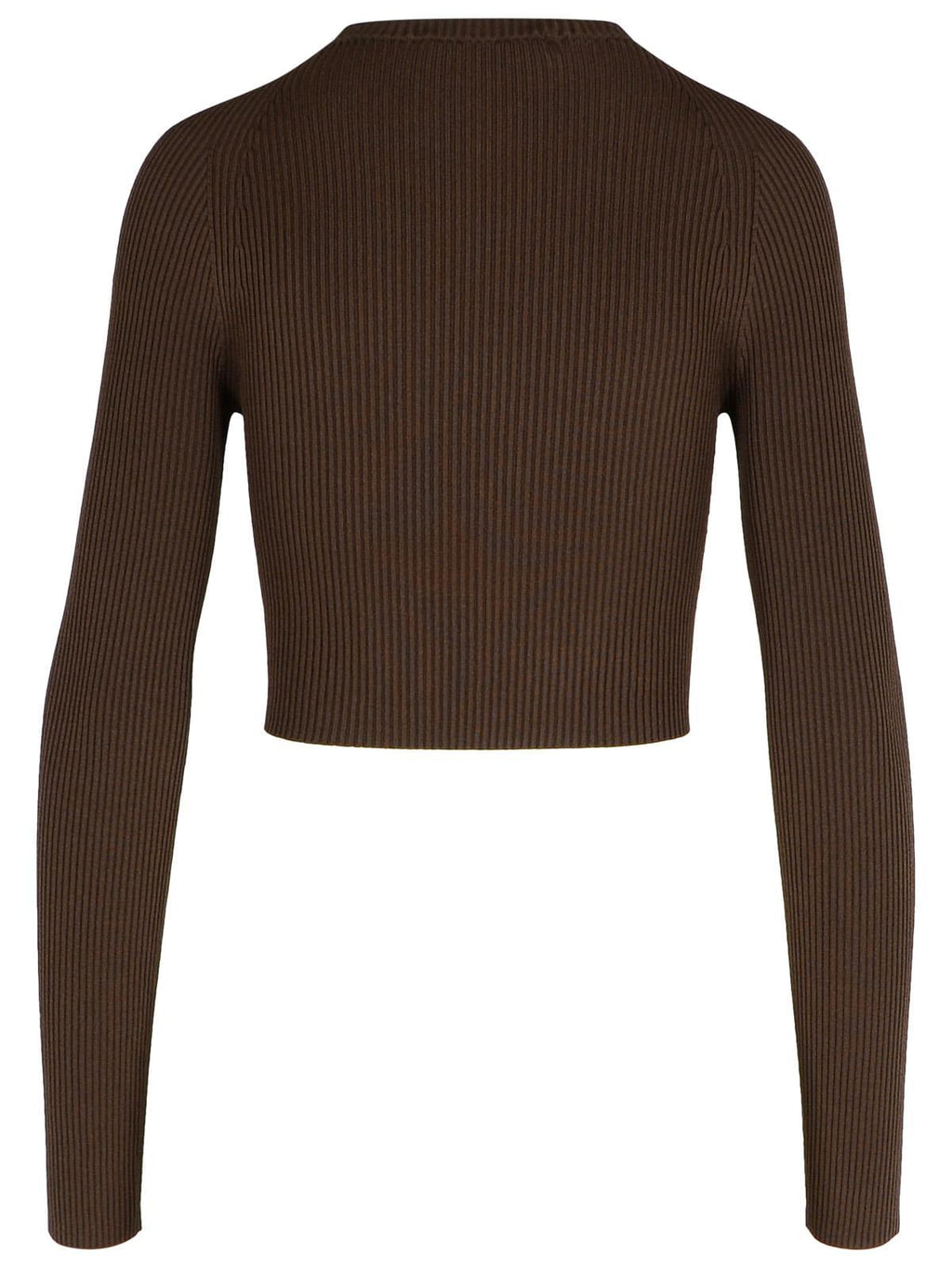 Max Mara 'Ala' Brown Viscose Blend Sweater Women