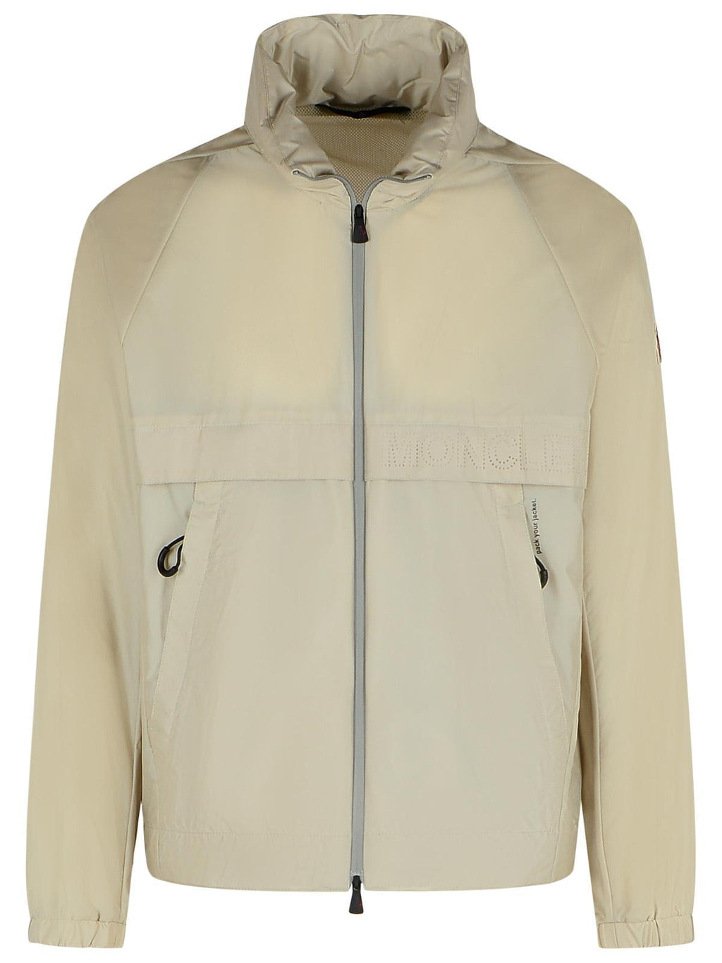 Moncler Grenoble 'Negara' Cream Nylon Jacket Men