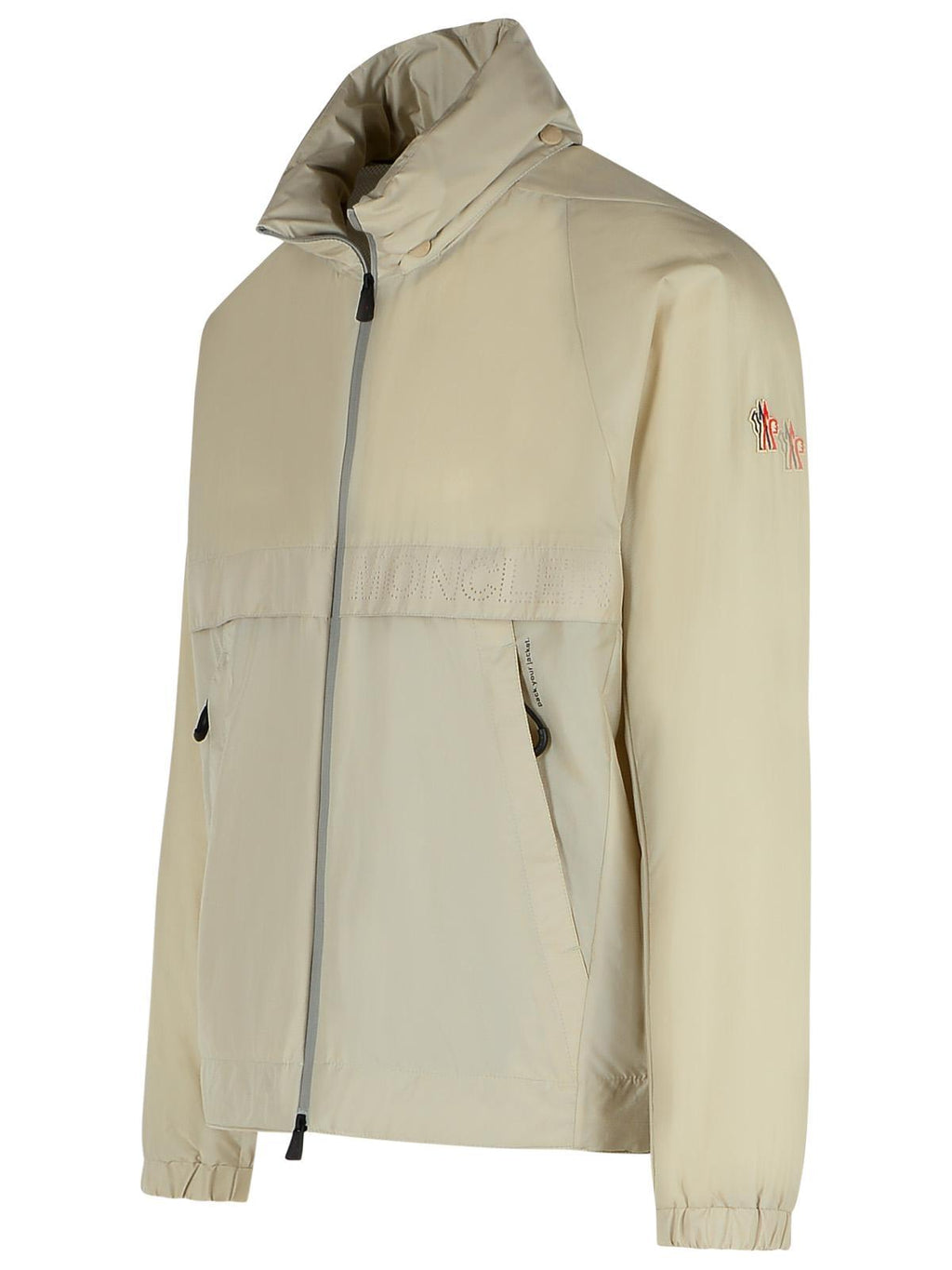 Moncler Grenoble 'Negara' Cream Nylon Jacket Men