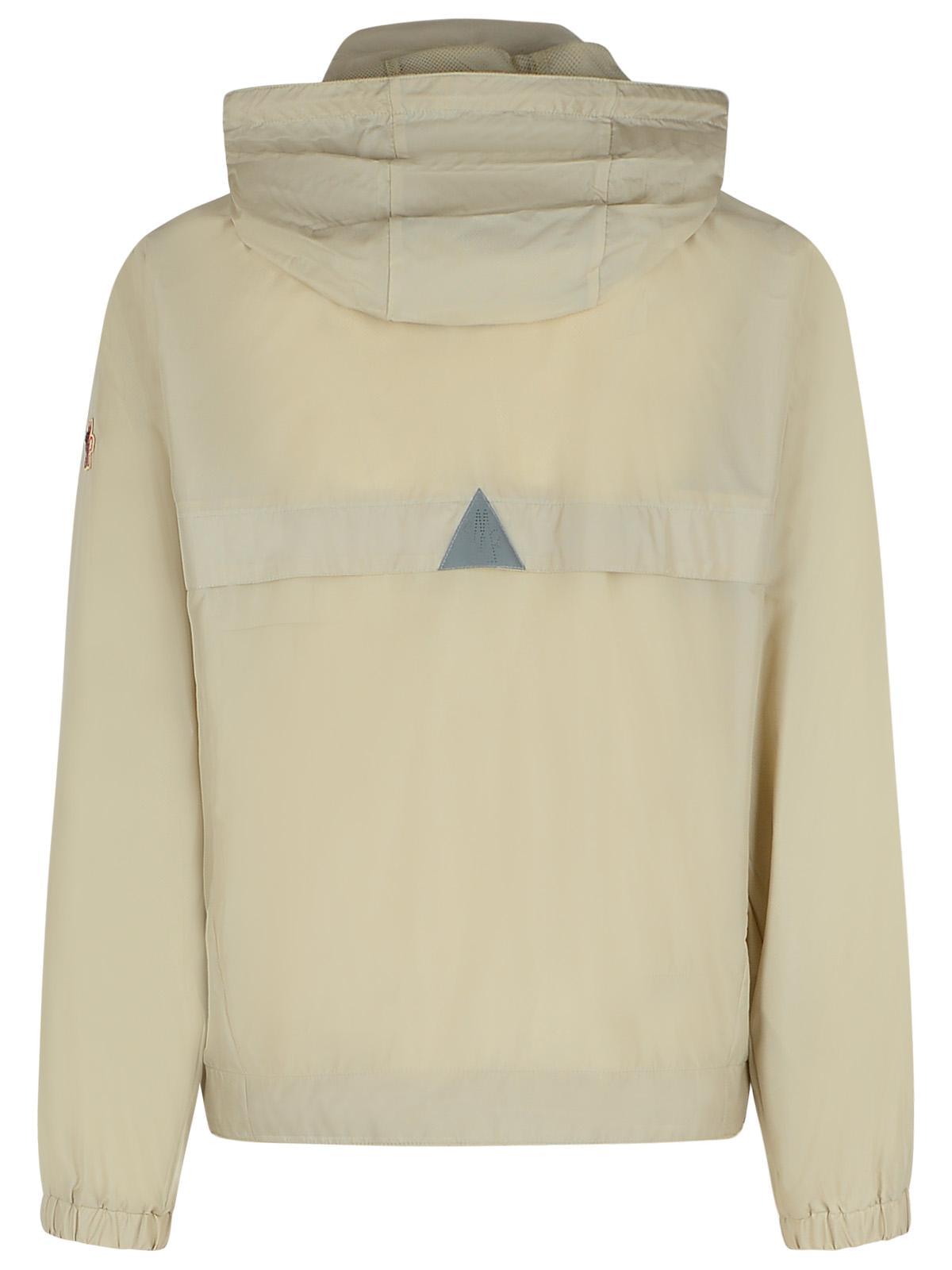 Moncler Grenoble 'Negara' Cream Nylon Jacket Men