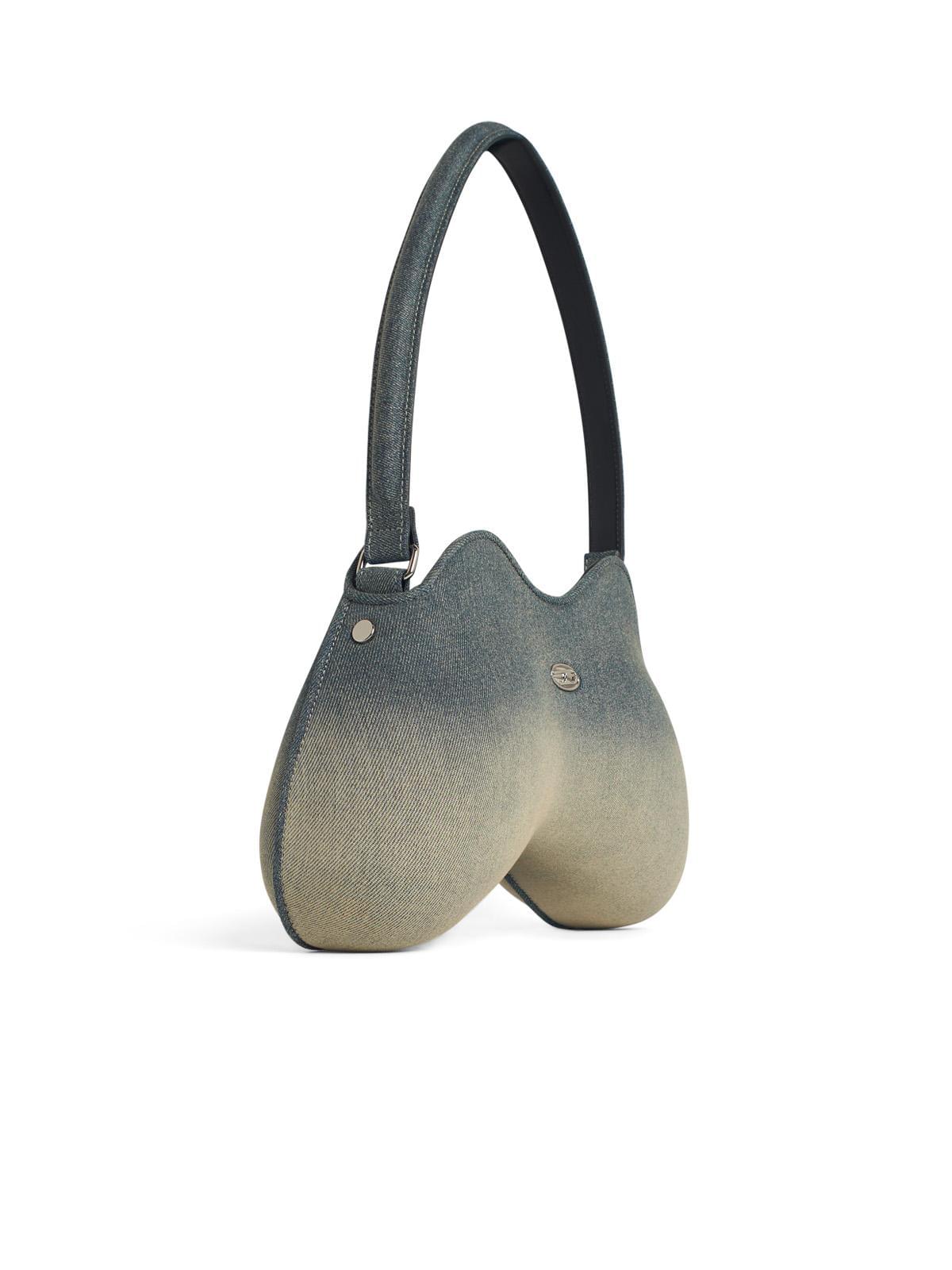 Diesel 'Play' Blue Denim Bag Women