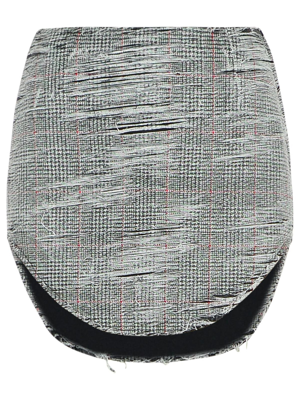 Diesel 'Ada' Grey Cotton Miniskirt Women