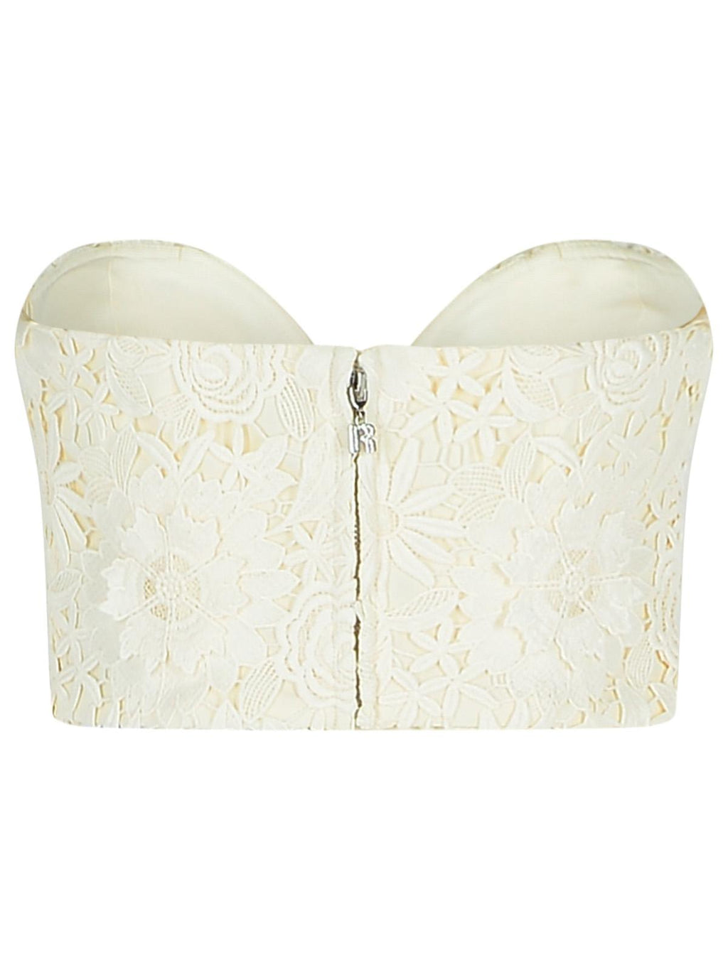 Rotate '3D' White Polyester Corset Women