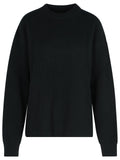 Jil Sander Black Wool Crew Neck Sweater Women