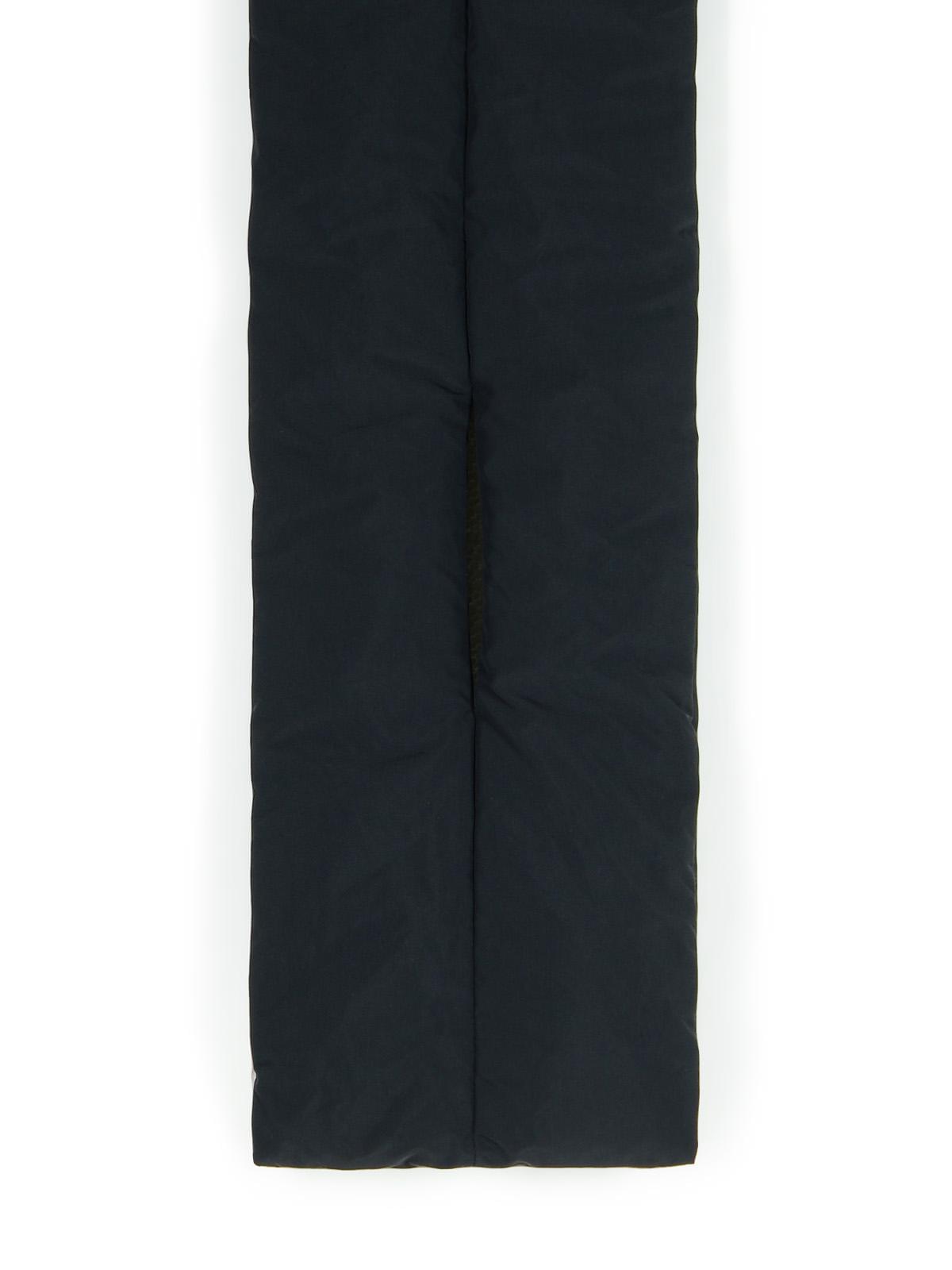 Jil Sander Black Polyester Scarf Men