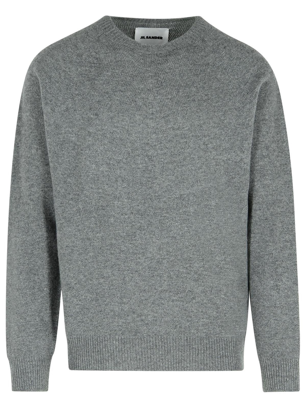Jil Sander Grey Virgin Wool Blend Sweater Men