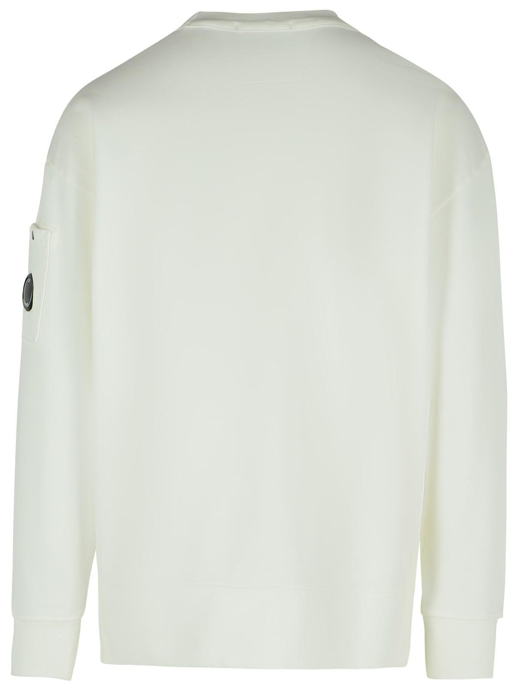 C.P. Company 'Emerized' White Cotton Sweatshirt Men