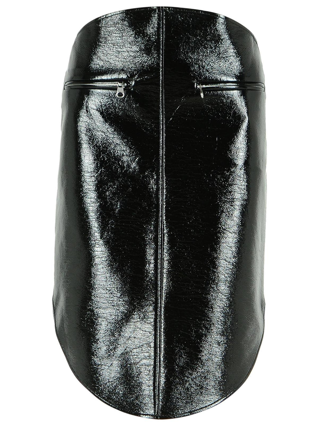 Courreges Black Cotton Blend Skirt Women
